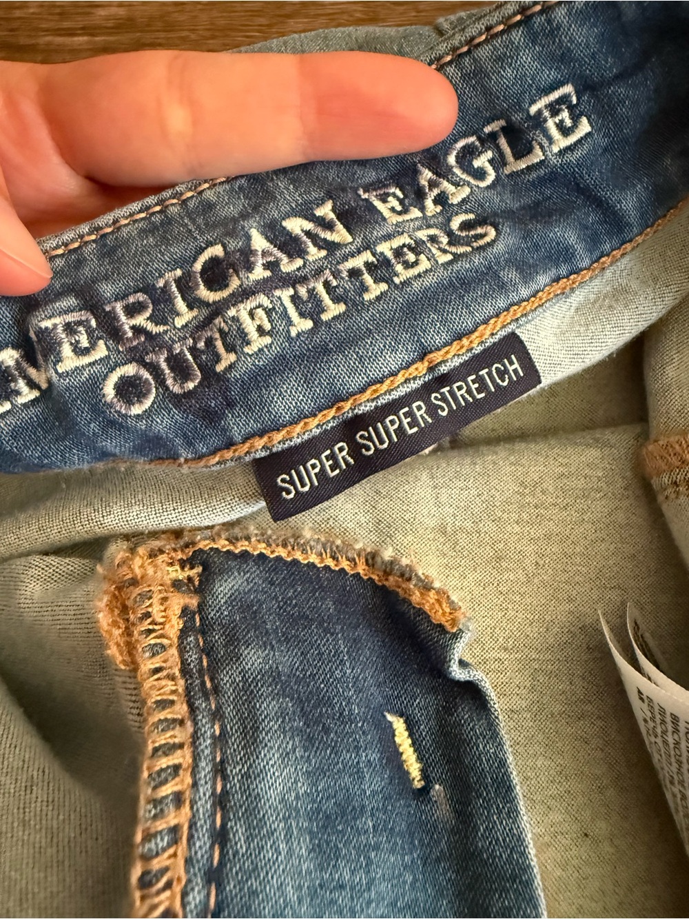 Light Blue Ripped Jeans - Picture 2 of 4